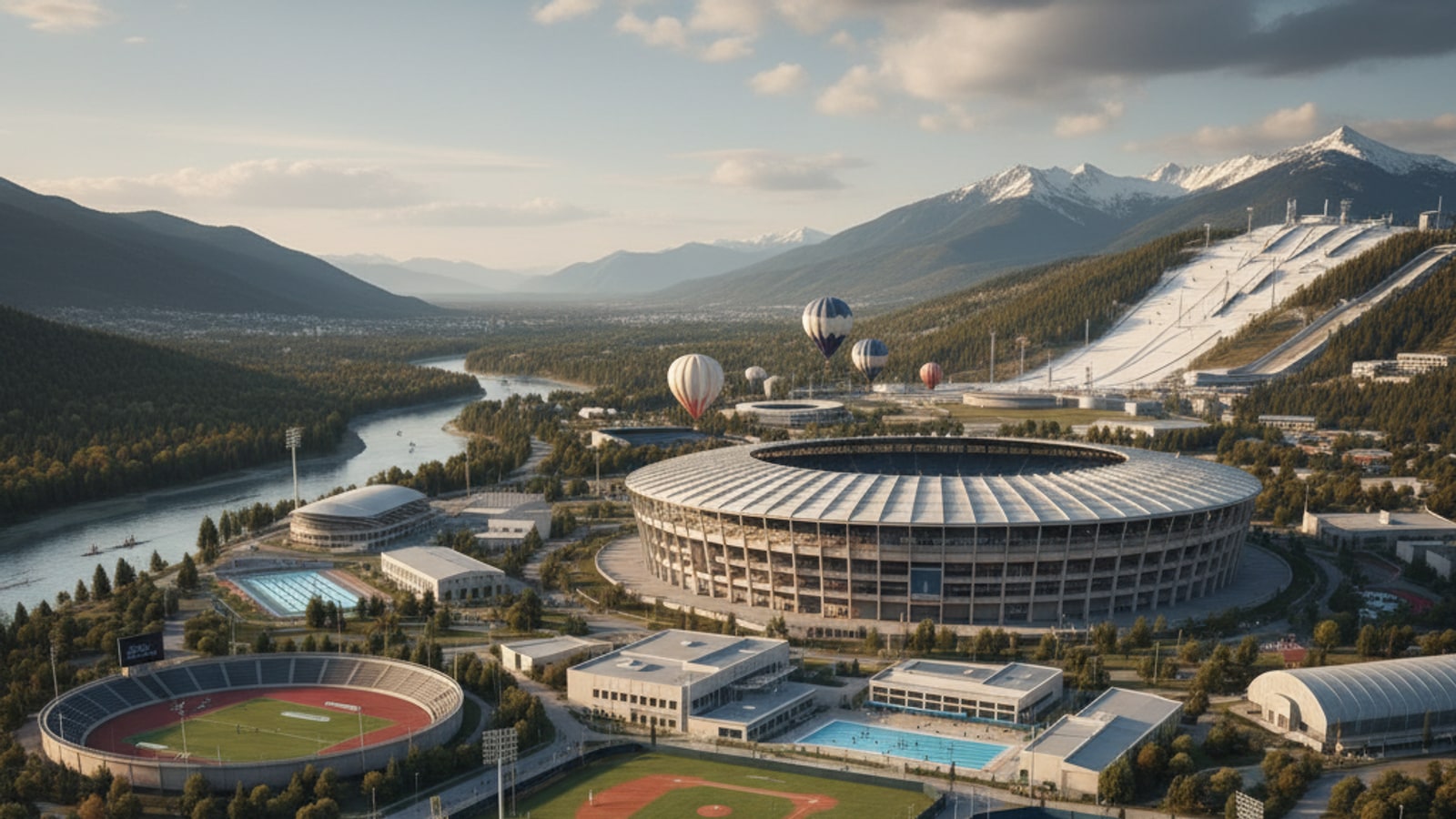 What kinds of sports competitions are there in the world?