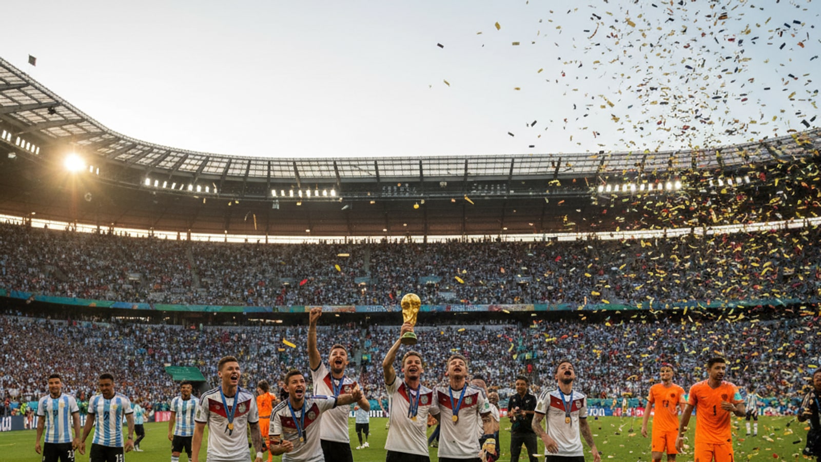 How did Germany win the World Cup in 2014?