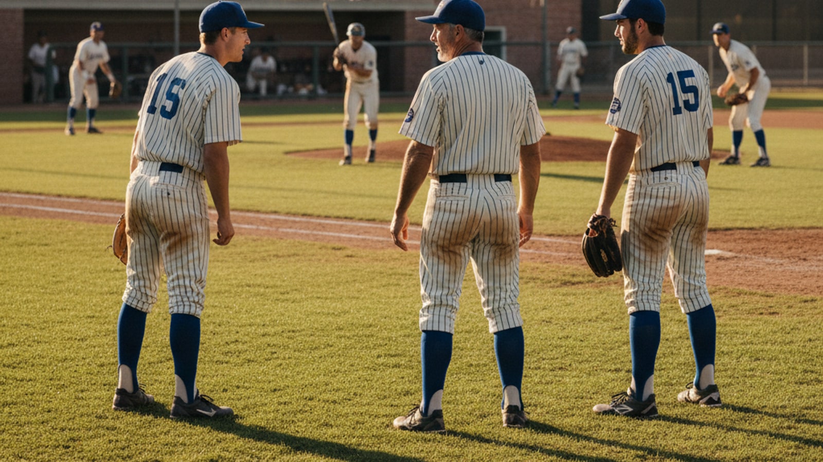 Do you wear the same uniform as the players in baseball?