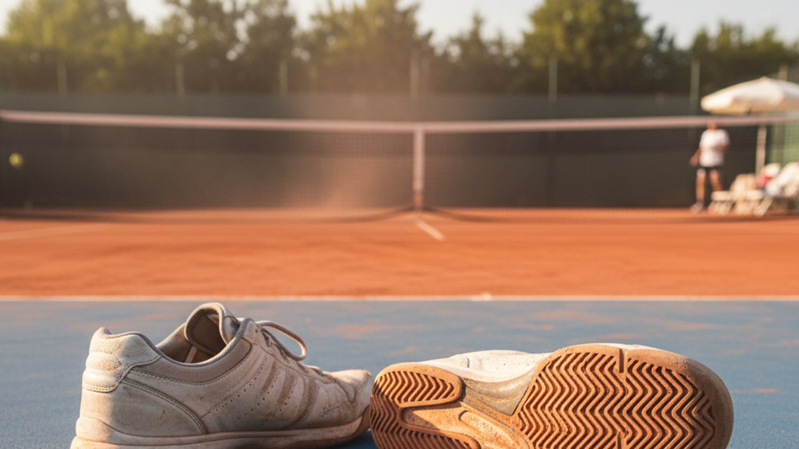 Can you wear clay court tennis shoes on a hard court?