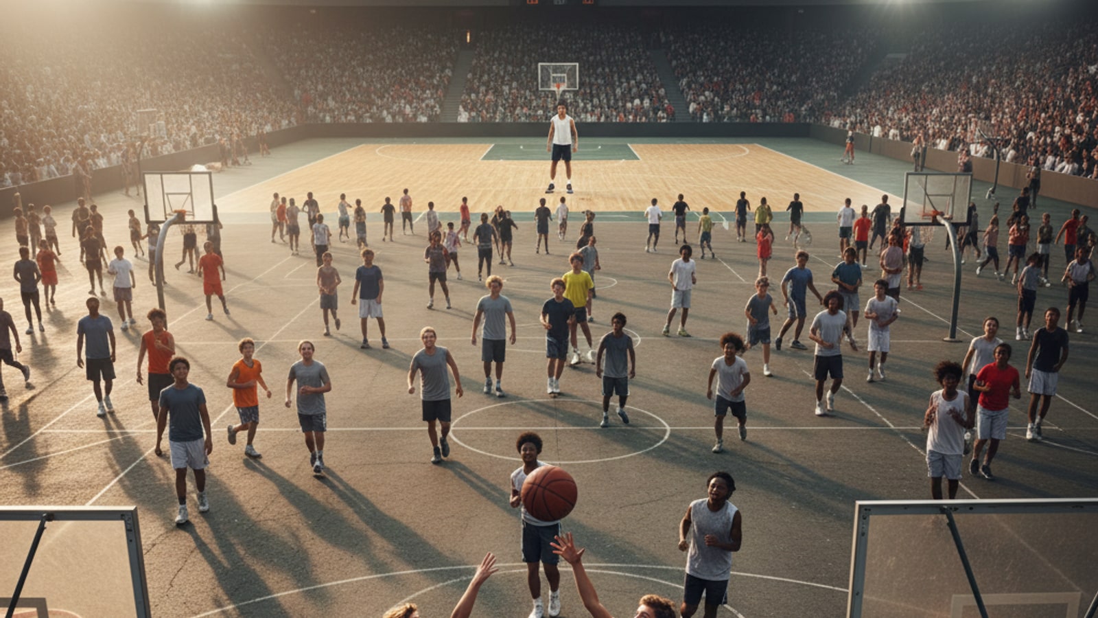 How many high school basketball players go to the NBA?