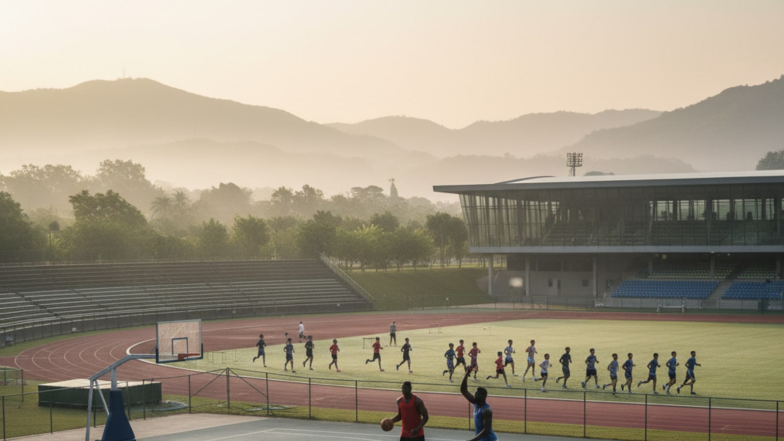 How many hours a week do athletes practice?