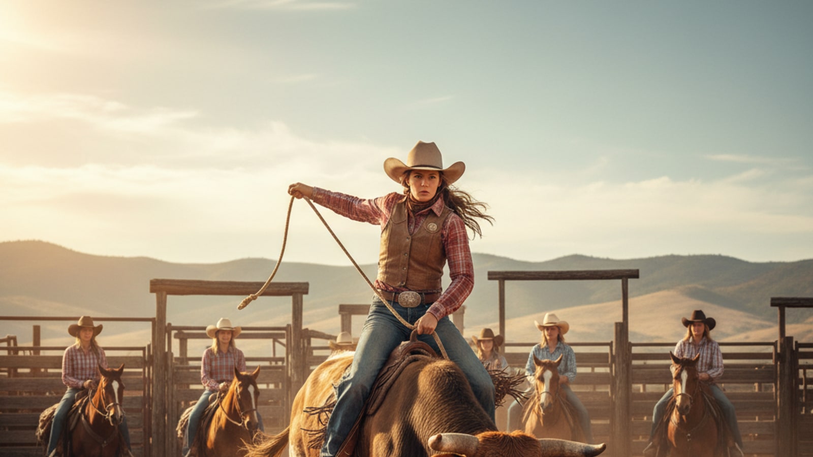 Are there any female bull riders?