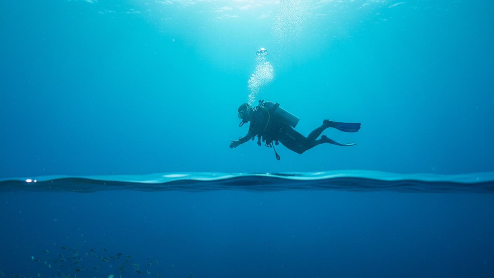 What is the safe depth for diving?