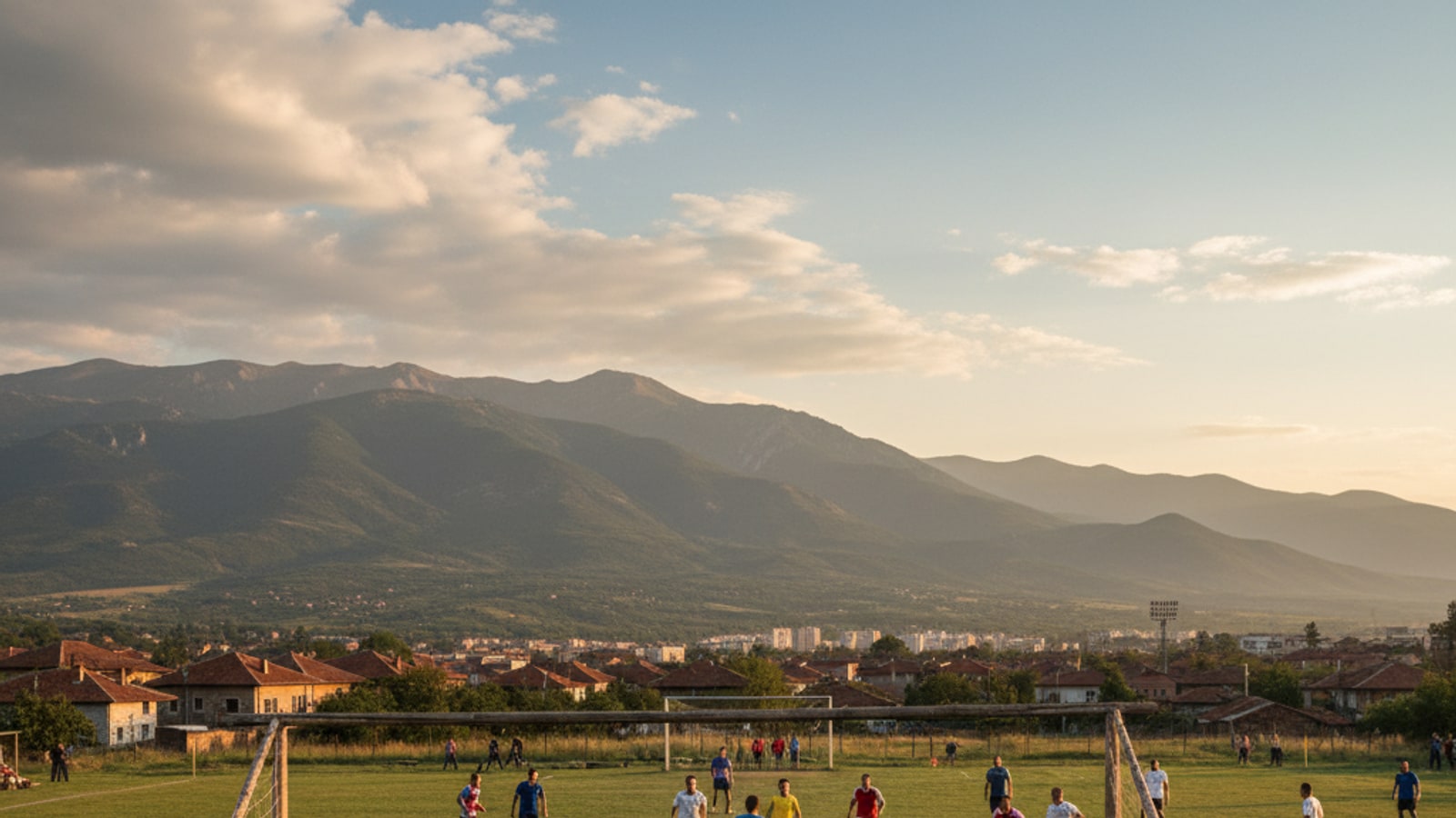 How does the Football League work in Bulgaria?