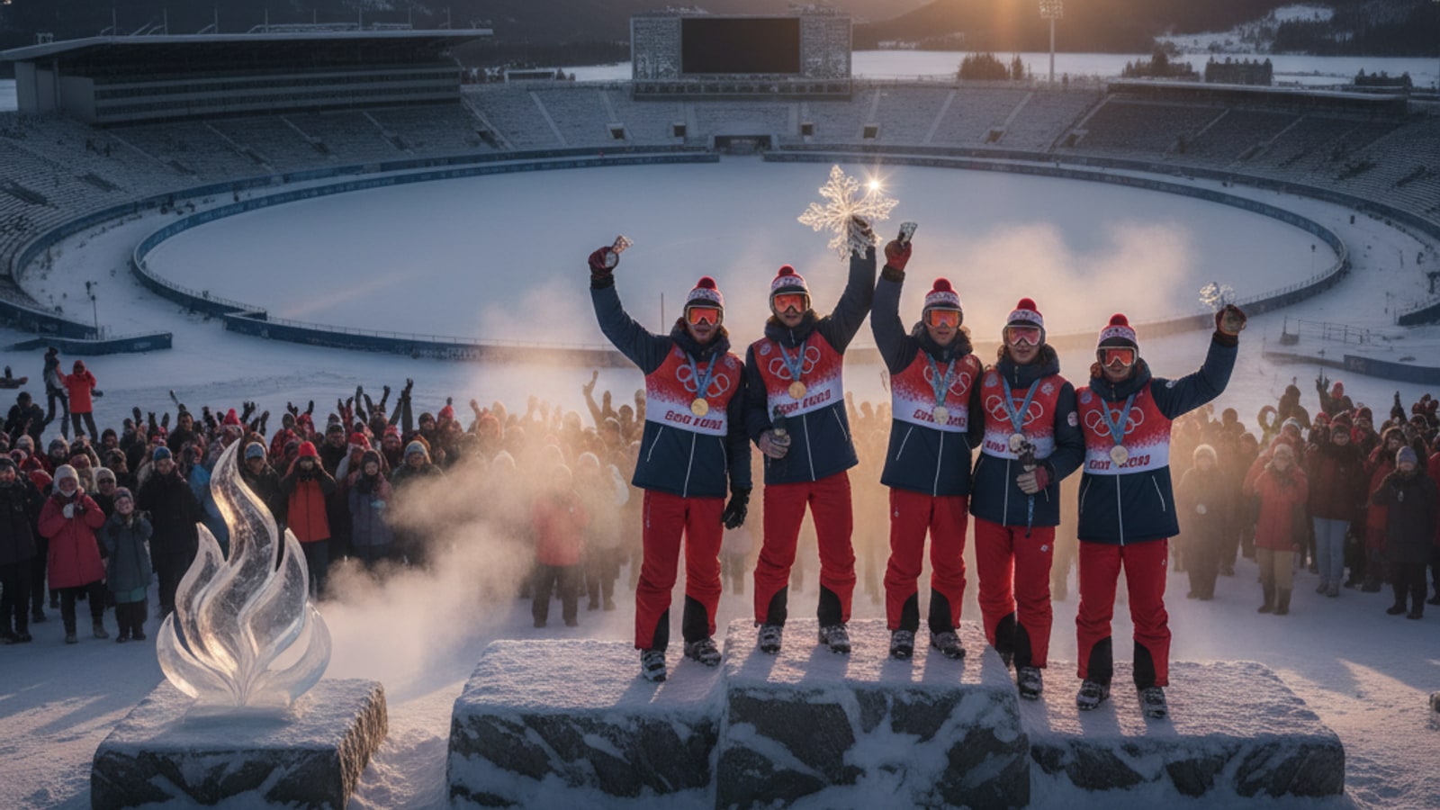 What did Team USA win in the Winter Olympics?