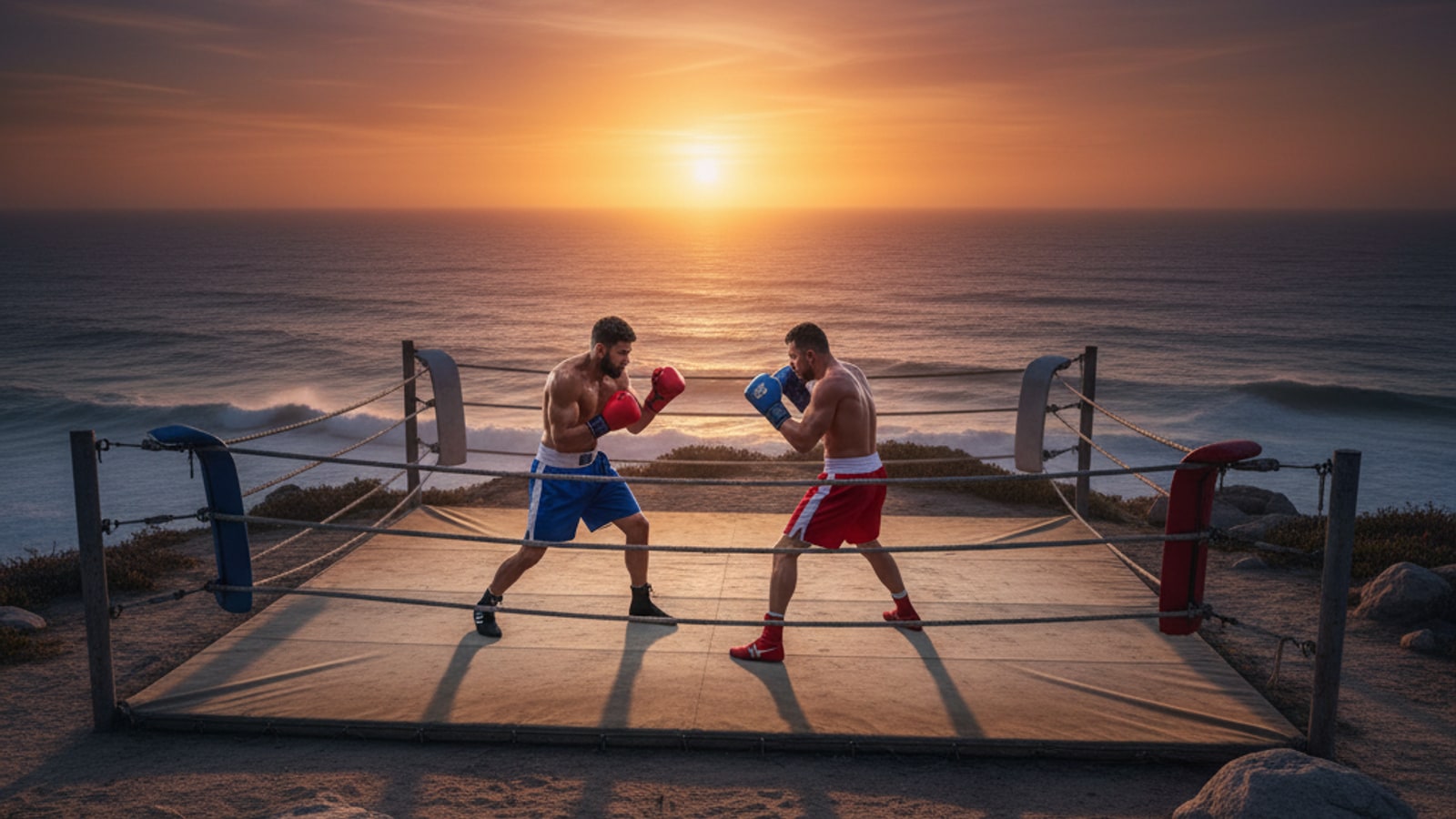Can a right-handed person fight a southpaw?