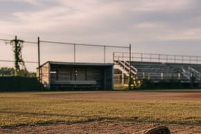 How Did George Halas Get Hurt in Baseball?