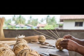 What Is Takraw Ball Made Of?