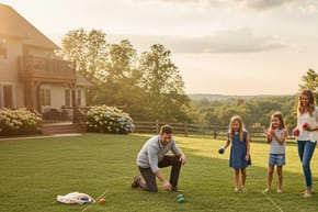 Can a Family Play Bocce Ball at Home?