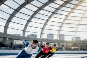 How Fast Do Long-Track Speed Skaters Go?
