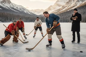 Did Ken Daniels Play Hockey?