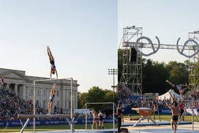 What Are the Two Types of Gymnastics Most Commonly Seen in Competition?