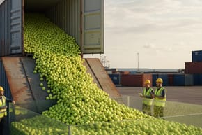 How Many Tennis Balls Fit in a Shipping Container?