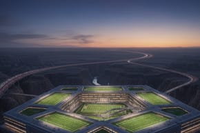 How Many Football Fields Can Fit in the Pentagon?