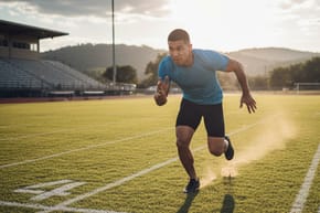 Can a Sprinter Run the 40-Yard Dash?