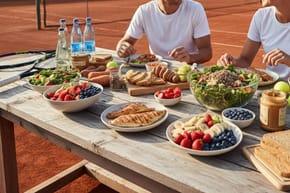 What Do Tennis Players Eat in a Day?
