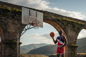 What Was Controversial About Jordan's Playing in the 1992 Olympics?