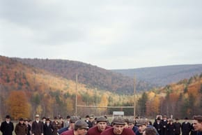 What College Teams Played in the First Thanksgiving Day Football Game?
