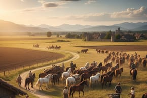 What Did the People Do With Their Horses?