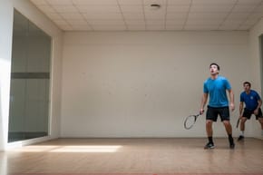 What Happens if You Hit the Ceiling in Racquetball?