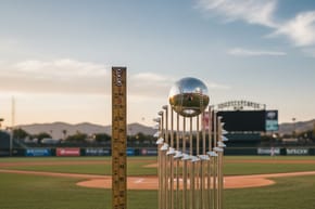 How Tall Is the World Series Trophy in Inches?