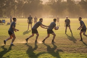 How Long Is a Game of Touch?