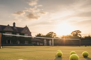 What Color Was the First Tennis Ball?