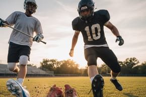 Can You Wear Cleats in Lacrosse and Football?