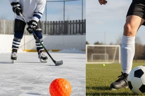 How Is a Hockey Ball Different From a Soccer Ball?