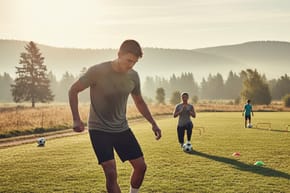 How to Improve Fitness With a Soccer Ball?