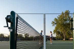 How Tall Are the Net Posts on a Tennis Court?
