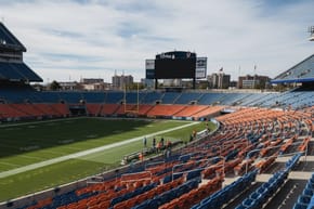 How Many Seats Are in a Row at Mile High Stadium?