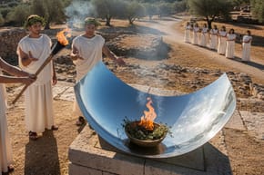 How Does the Olympic Flame Work?