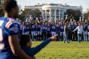Did the Patriots Go to the White House?