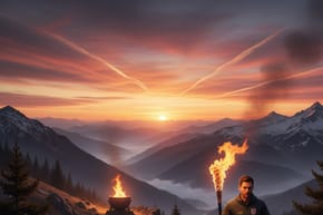 What Does the Olympic Flame Symbolize?